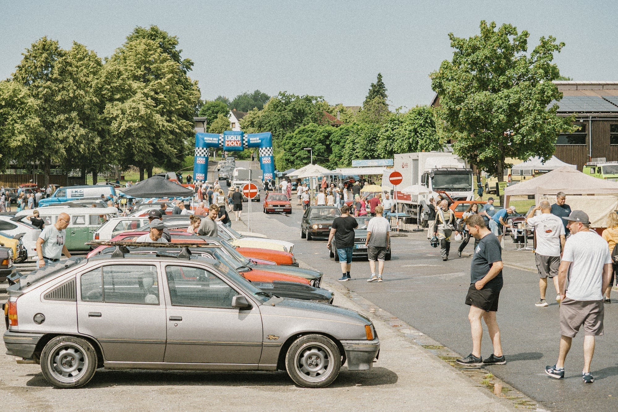 Heißes Oldtimertreffen in Beerfelden mit 541 Fahrzeugen
