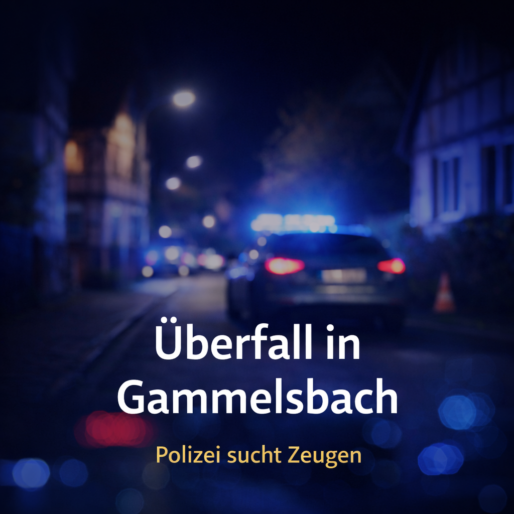 85-Jähriger in Gammelsbach in eigenem Haus überfallen – Polizei sucht Zeugen
