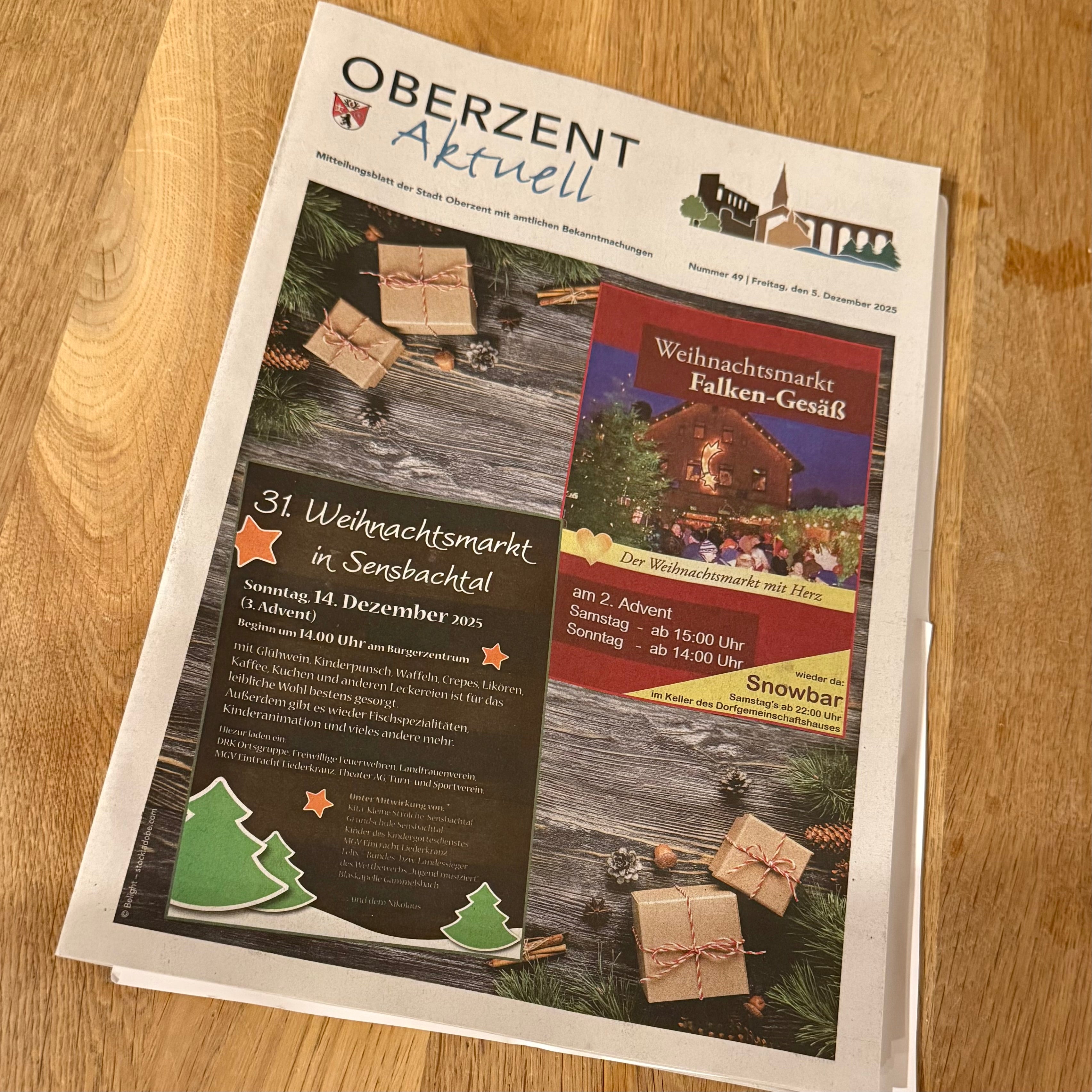 Ende der Haushaltzustellung: Oberzent veröffentlicht amtliche Mitteilungen künftig online